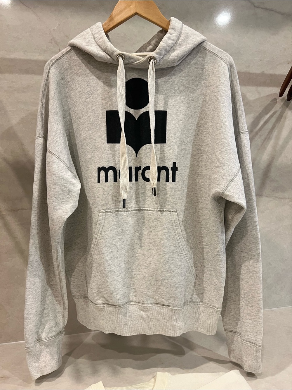 Isabel Marant Miley Logo Oversized Hoodie -